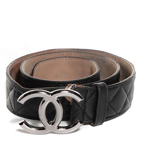 chanel men's belt